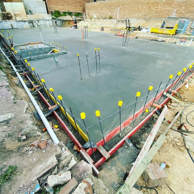 Concrete Raft slabs Foundations
